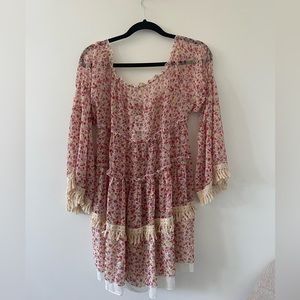 Long Sleeve Floral Dress